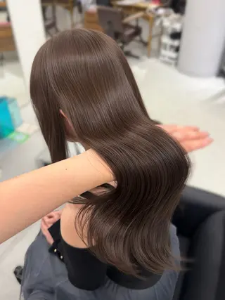 ロング 🍒ベージュ/ピンク ベージュ🍒なつきのヘアスタイル