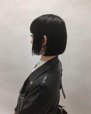 ミディアム ハイトーン/レイヤー /ウルフ⭐️永田⭐️のヘアスタイル