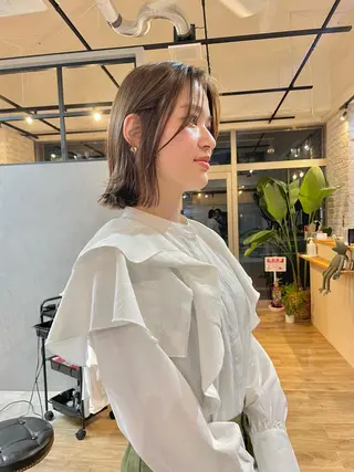 ショート カラー Basis 田口豪司のヘアスタイル