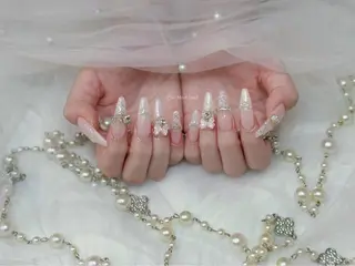 ネイル HANA 長さだしのネイルデザイン