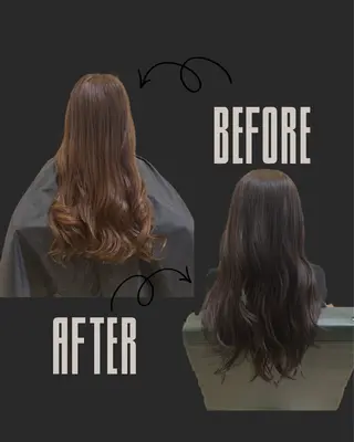 ロング 松永 凜のヘアスタイル