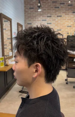 ショート メンズ Yuya Fukumotoのヘアスタイル
