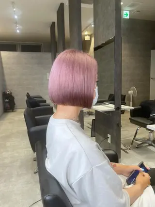 ミディアム カラー BUCKS【天王寺】 バックス【駅30秒】のヘアスタイル