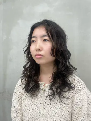 ロング パーマ 🐇カット/パーマ /大谷りな🍨🐩のヘアスタイル