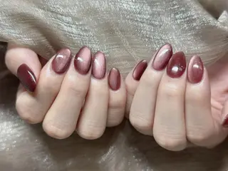 ネイル By moonネイル 🌷ワンホン/韓国風のネイルデザイン