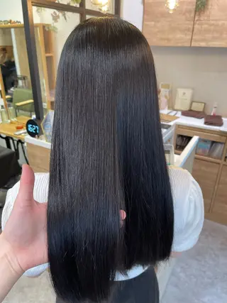 ロング カラー ♡iku♡ブラウン カラー顔周りカットのヘアスタイル