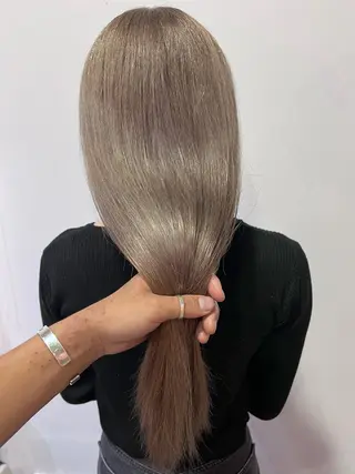 セミロング カラー ヘアアレンジ 大宮/山口 竣也のヘアスタイル