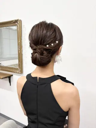 ヘアアレンジ ヘアサロン ミカヅキのヘアスタイル