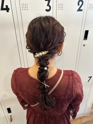 ヘアアレンジ mai /attraのヘアスタイル