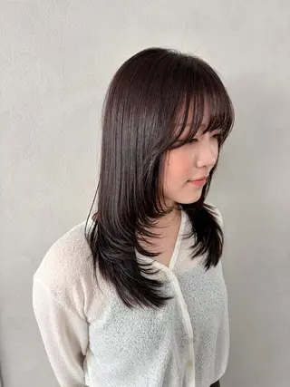 ミディアム 🌼似合わせカラー / Misaki🌼のヘアスタイル