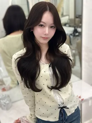 ロング カラー 小林 拳人のヘアスタイル