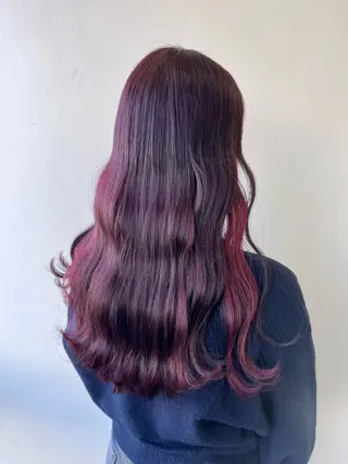 ロング レイヤーカット 🇰🇷SAYAのヘアスタイル