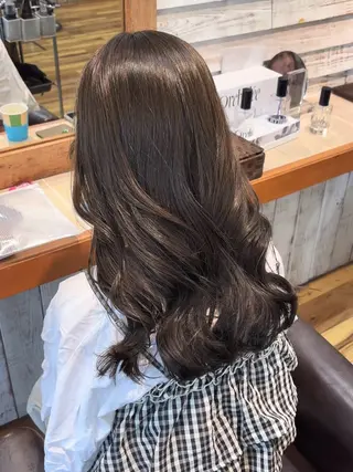 ロング カラー &.越冨 レイヤー/ 顔周り特化/髪質改善のヘアスタイル