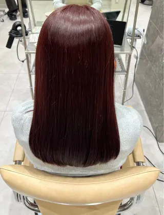 ロング 白髪ぼかし特化美容師 古賀雄歩のヘアスタイル