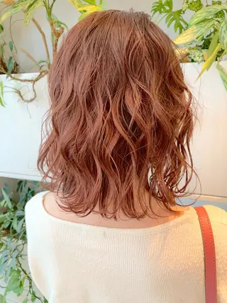 ミディアム カラー 東北No.1完全個室 💐梶谷社長のヘアスタイル