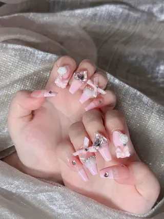ネイル Lee Nails チップ長さだし専門店のネイルデザイン