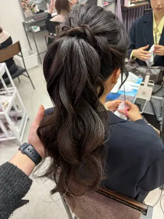 ロング Iio Renaのヘアスタイル