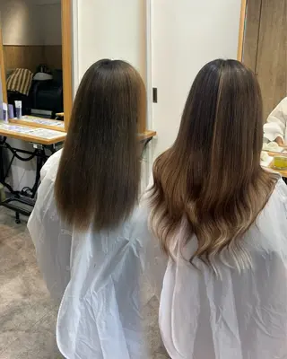 💖シールエクステ 韓国ヘアmikotoのヘアスタイル