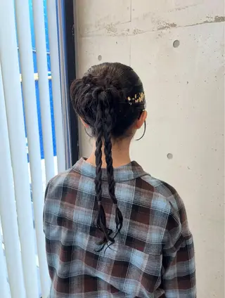 ロング honen RUKAのヘアスタイル