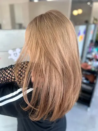 ロング カラー 小林蒼太 梅田モデル募集のヘアスタイル