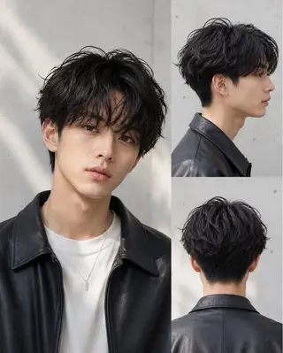 ショート メンズ ha ruのヘアスタイル