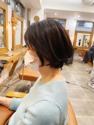 ショート 👑銀座ショート/ 絶壁補正/金子涼👑のヘアスタイル