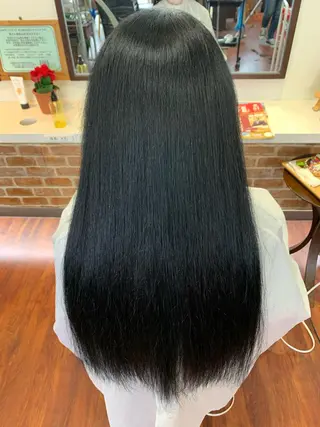 ロング カラー 藤川 翔のヘアスタイル
