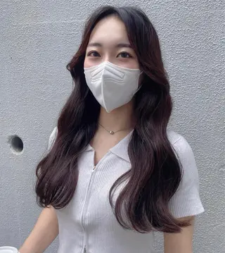 ロング 【艶ヘア】 どうまえのヘアスタイル