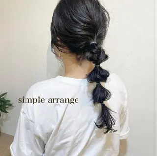 ミディアム スタイリスト 林 風香のヘアスタイル