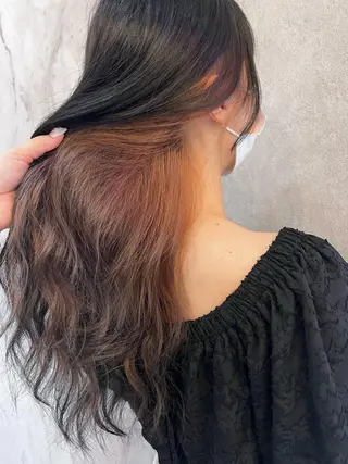 ロング 🎀しゅな/韓国 レイヤー/うる艶のヘアスタイル