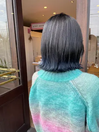カラー 比嘉 千咲のヘアスタイル