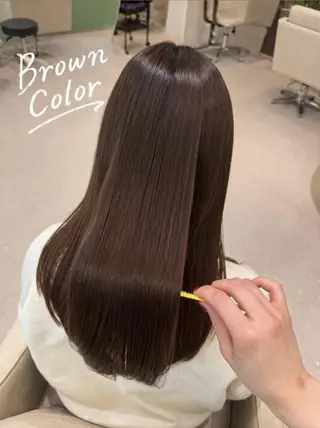 ロング カラー 髪質改善/透明感カラ ー/Ayana 🍒のヘアスタイル