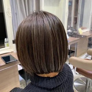 ミディアム レイヤー🍒ショート 🤎店長anju🪽のヘアスタイル