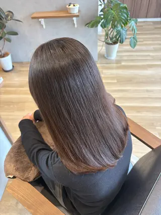 ミディアム 韓国風ヘア🤍/頭皮 ケア🫧 Chikaのヘアスタイル