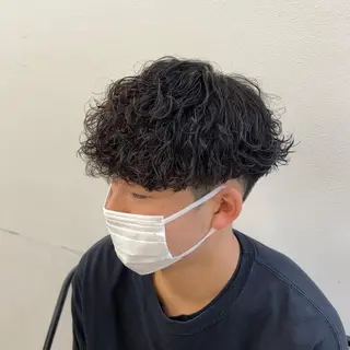 ショート パーマ メンズ ✂︎メンズパーマ✂︎ 伊藤秀真のヘアスタイル