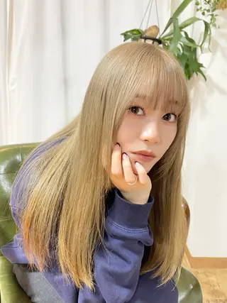 ロング 園田 渉 ◤SHIKIO◢のヘアスタイル