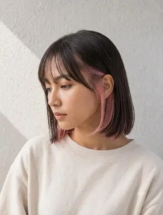 ミディアム 似合わせカット 銀座/アライ カズヤのヘアスタイル