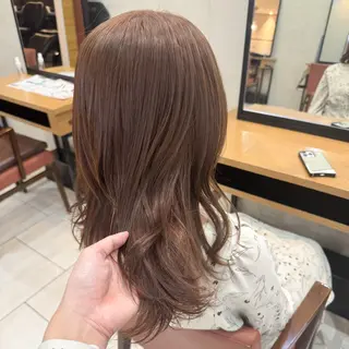 ミディアム 透明感カラー/レイ ヤー/Nana🌈のヘアスタイル