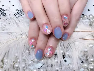 ネイル マジック ミラーのネイルデザイン