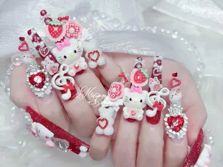 ネイル KTNail 🎀 長さ出し専門店のネイルデザイン