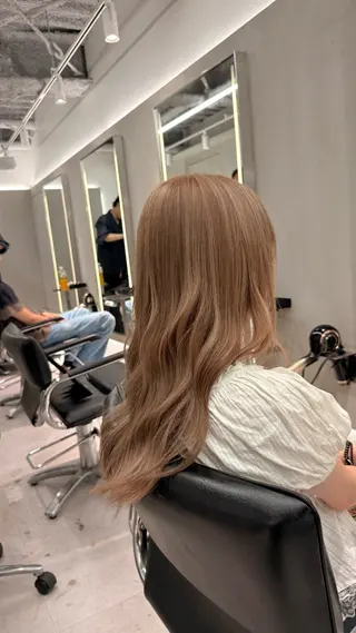 ロング カラー 松戸レイヤーカット 塚原悠斗のヘアスタイル