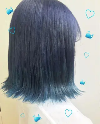 ミディアム カラー 新宿駅近♡個室 ♡関口三都季🌜のヘアスタイル