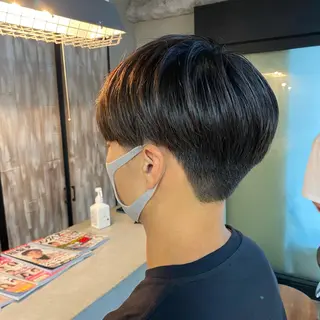 ショート カラー パーマ ヘアアレンジ メンズ 🤍透明感カラー🤍 Ryujiのヘアスタイル