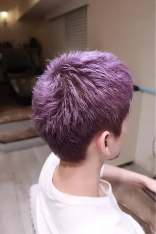 ショート カラー メンズ メンズパーマ・ カット モリヤ🌺のヘアスタイル