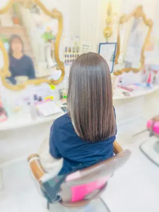 ロング 菅沼 美咲のヘアスタイル
