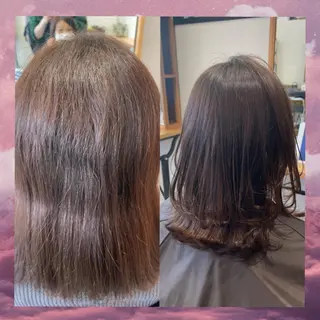 ミディアム うる艶カラー asukaのヘアスタイル