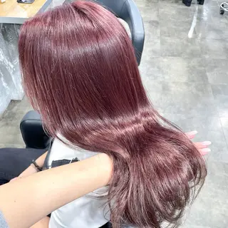 セミロング ハイトーン 横浜💞ミオのヘアスタイル