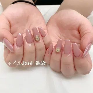 セミロング ネイルJaol 池袋のネイルデザイン
