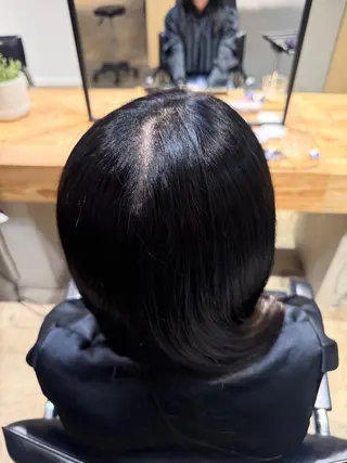 カラー 西村 颯世のヘアスタイル