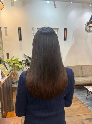 ロング カット/ハイトーン まなみ🤍のヘアスタイル